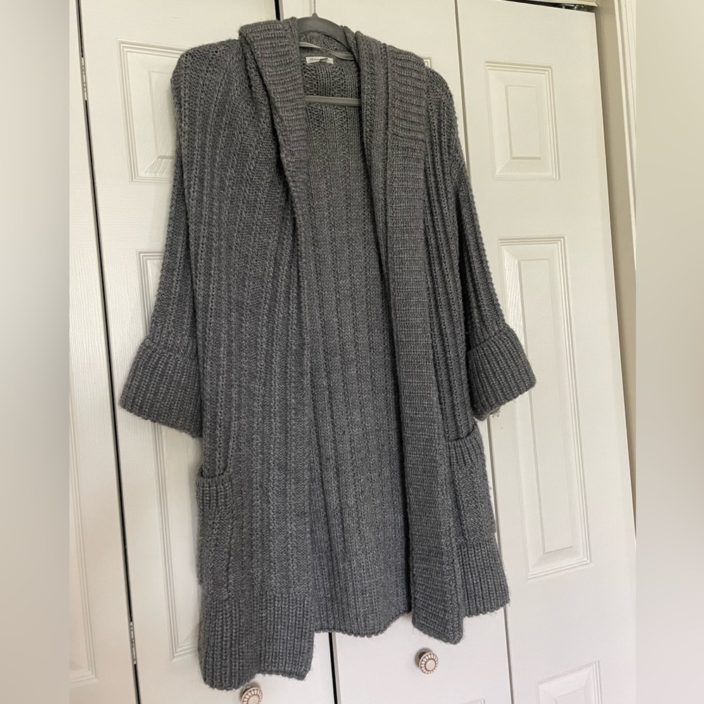 Massimo Dutti longline open cardigan, Medium